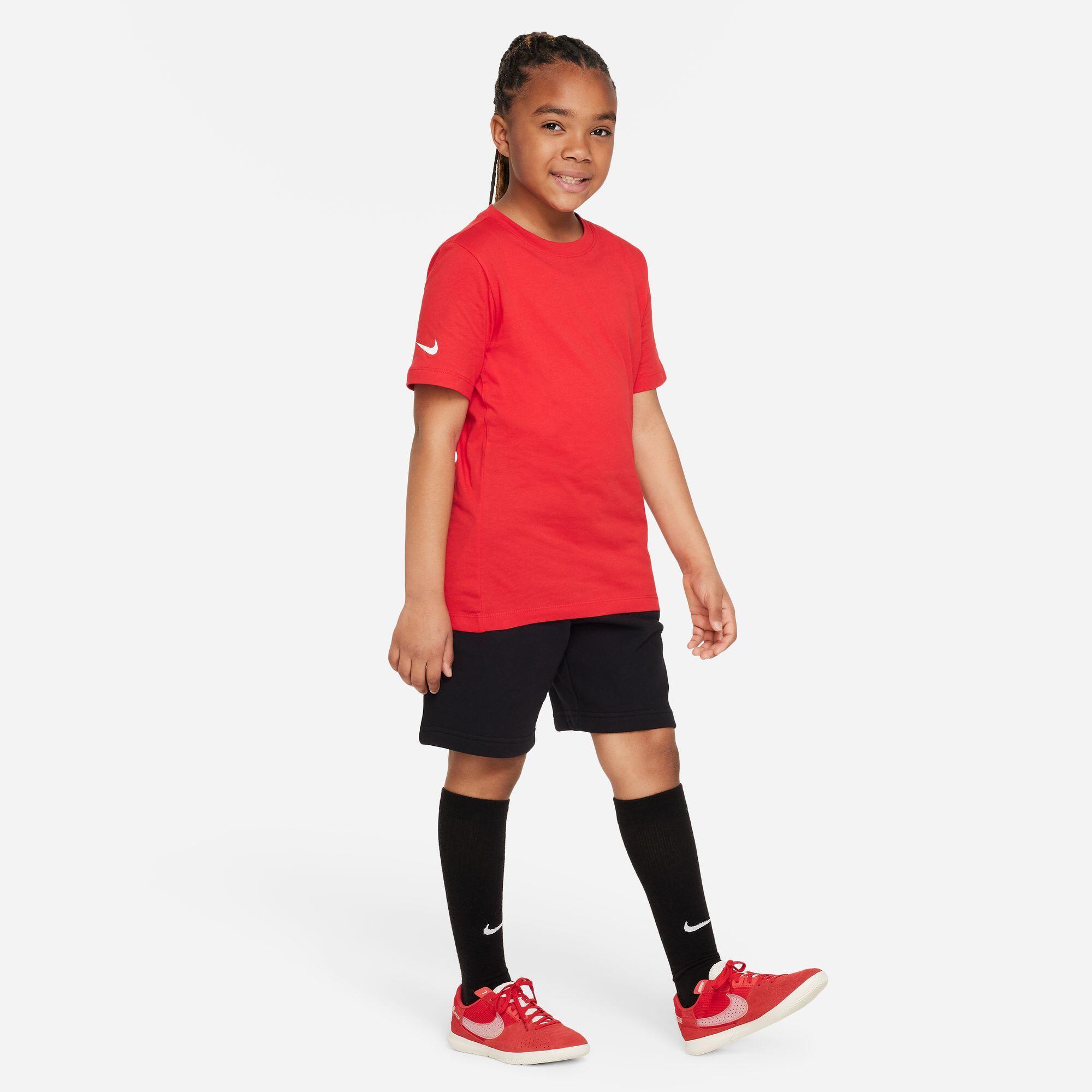 T-shirt junior nike rosso 3/4