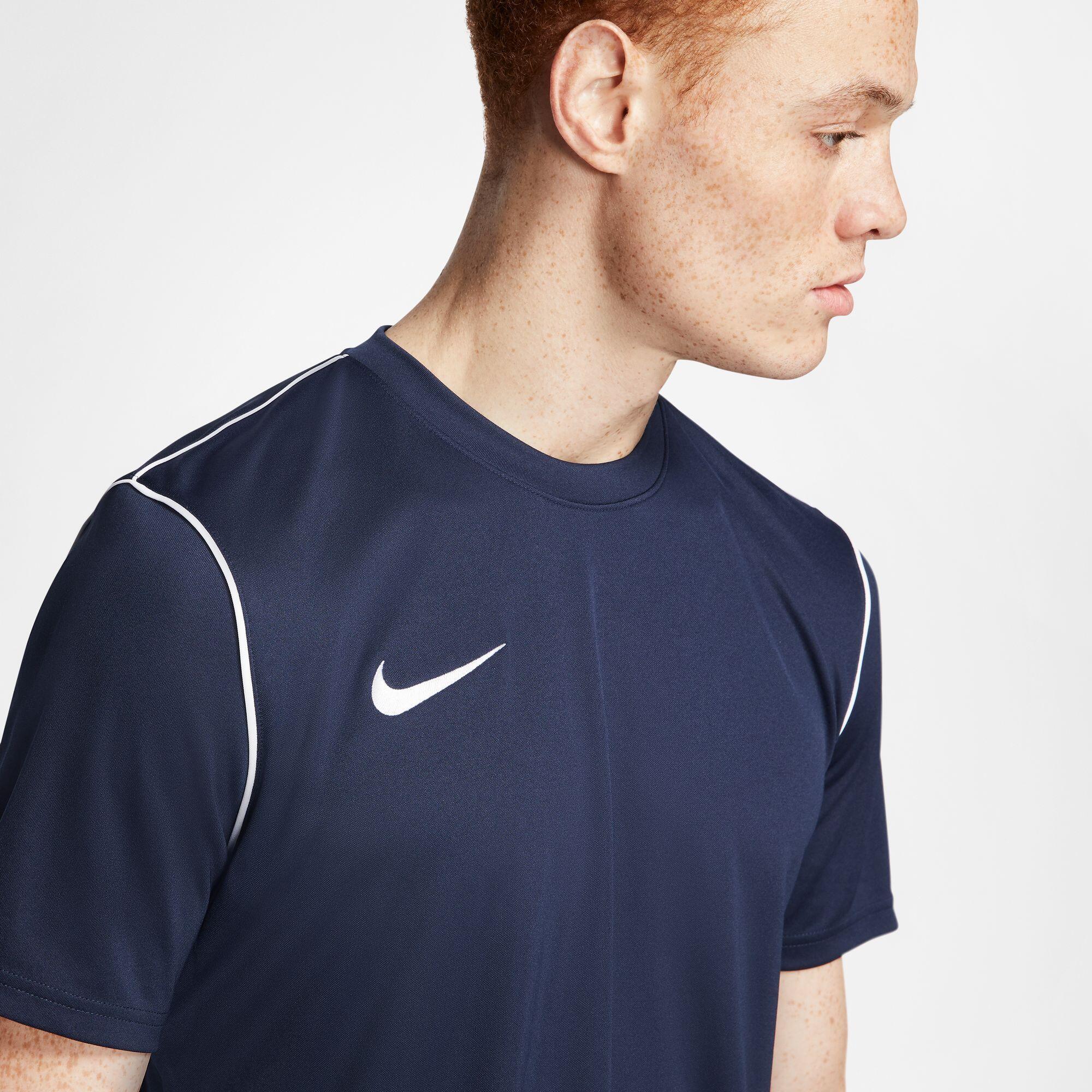 T-shirt da calcio uomo nike blu 3/4