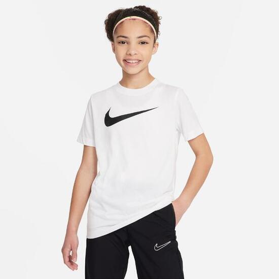 T-shirt junior nike bianco