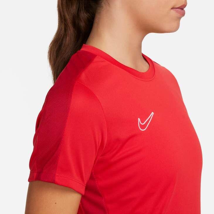T-shirt da calcio donna nike rosso 3/4