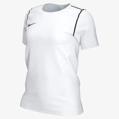 Nike dri-fit park 20 t-shirt voor heren in wit/zwart