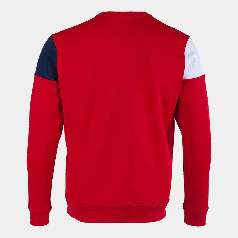 Sudadera Fútbol Hombre Joma Crew V Rojo