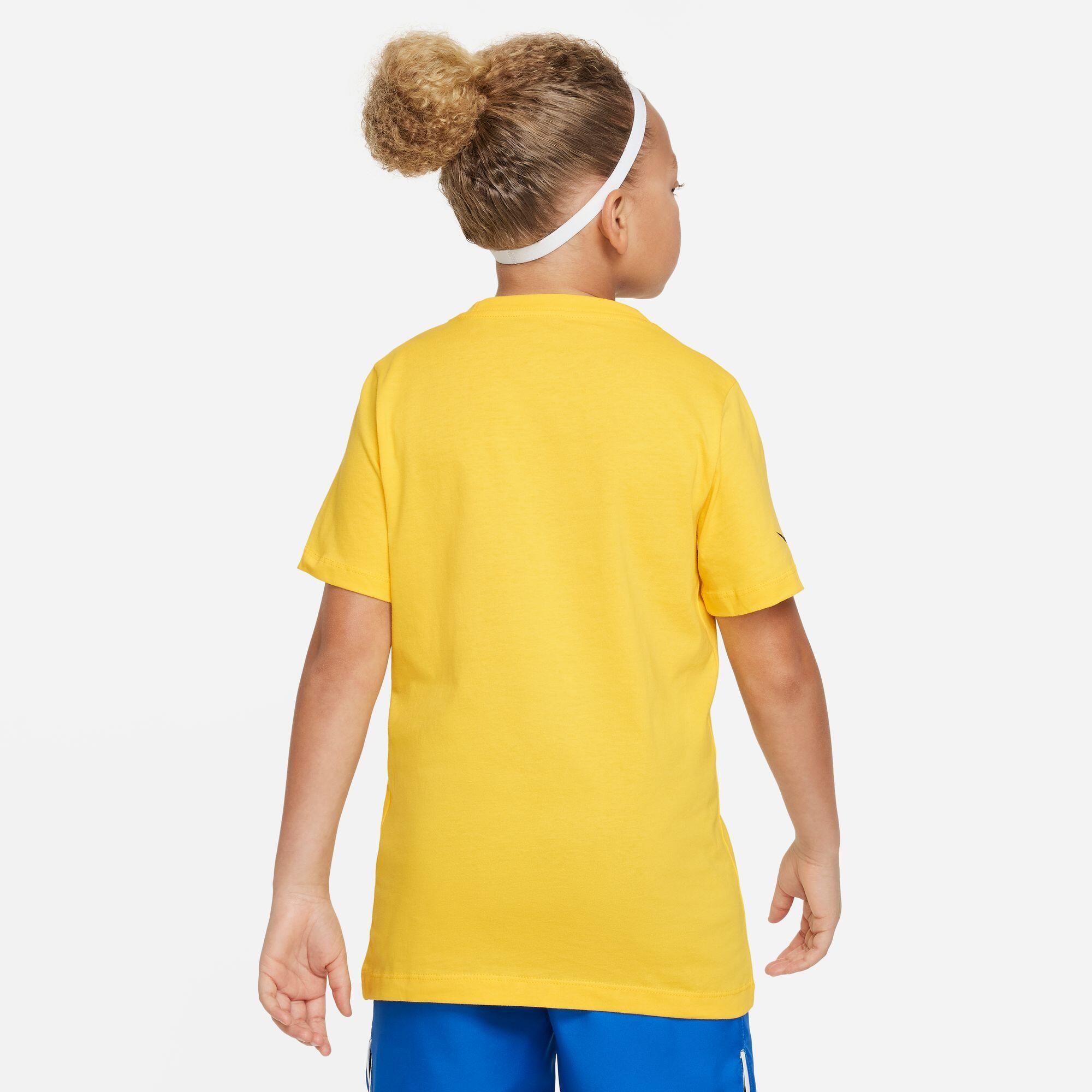 T-shirt junior nike giallo 3/5