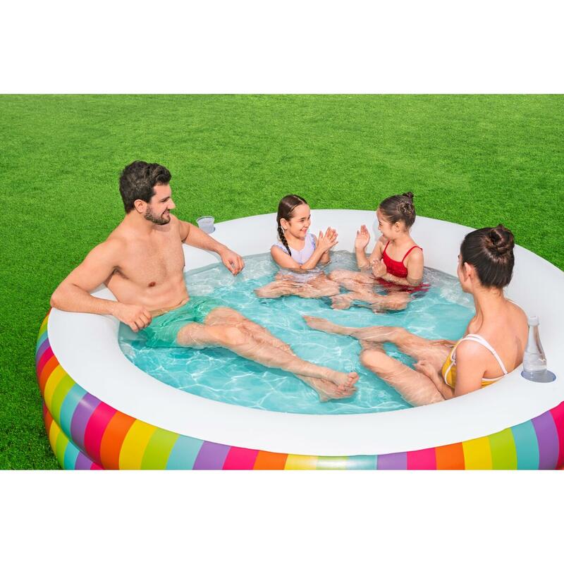 Piscina Hinchable para Niños Bestway Arcoíris