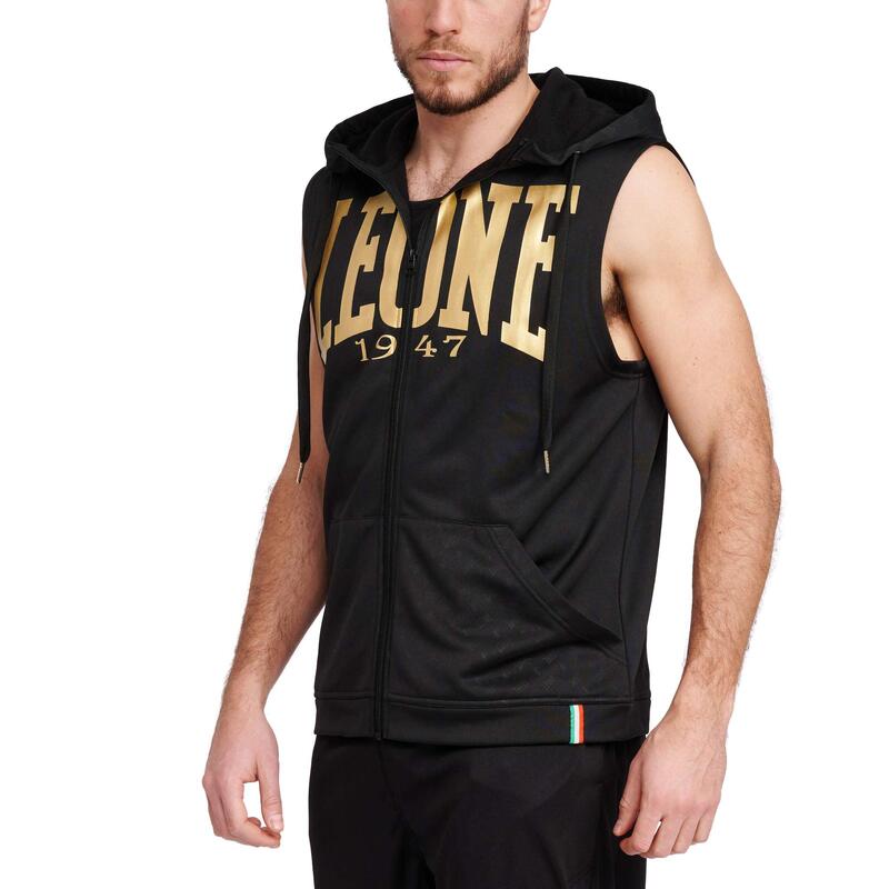 Sudadera Sin Mangas Adulto Boxeo Leone 1947 DNA negro