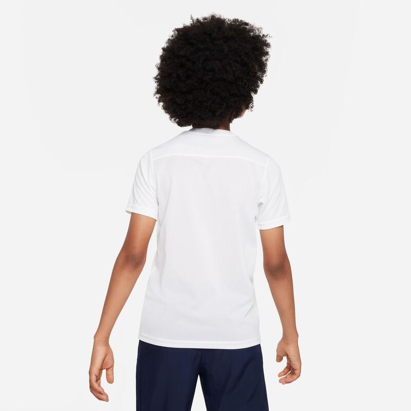 T-shirt tecnica bambino nike bianco