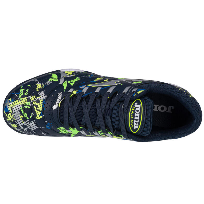 Ghete fotbal barbati Maxima 2433 TF Bleumarin Verde