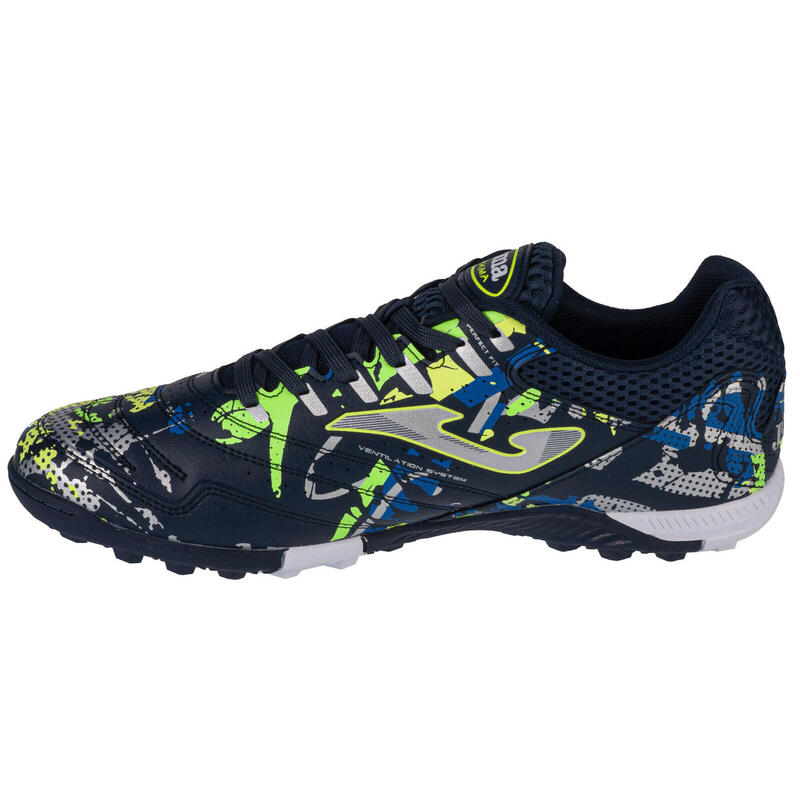 Ghete fotbal barbati Maxima 2433 TF Bleumarin Verde