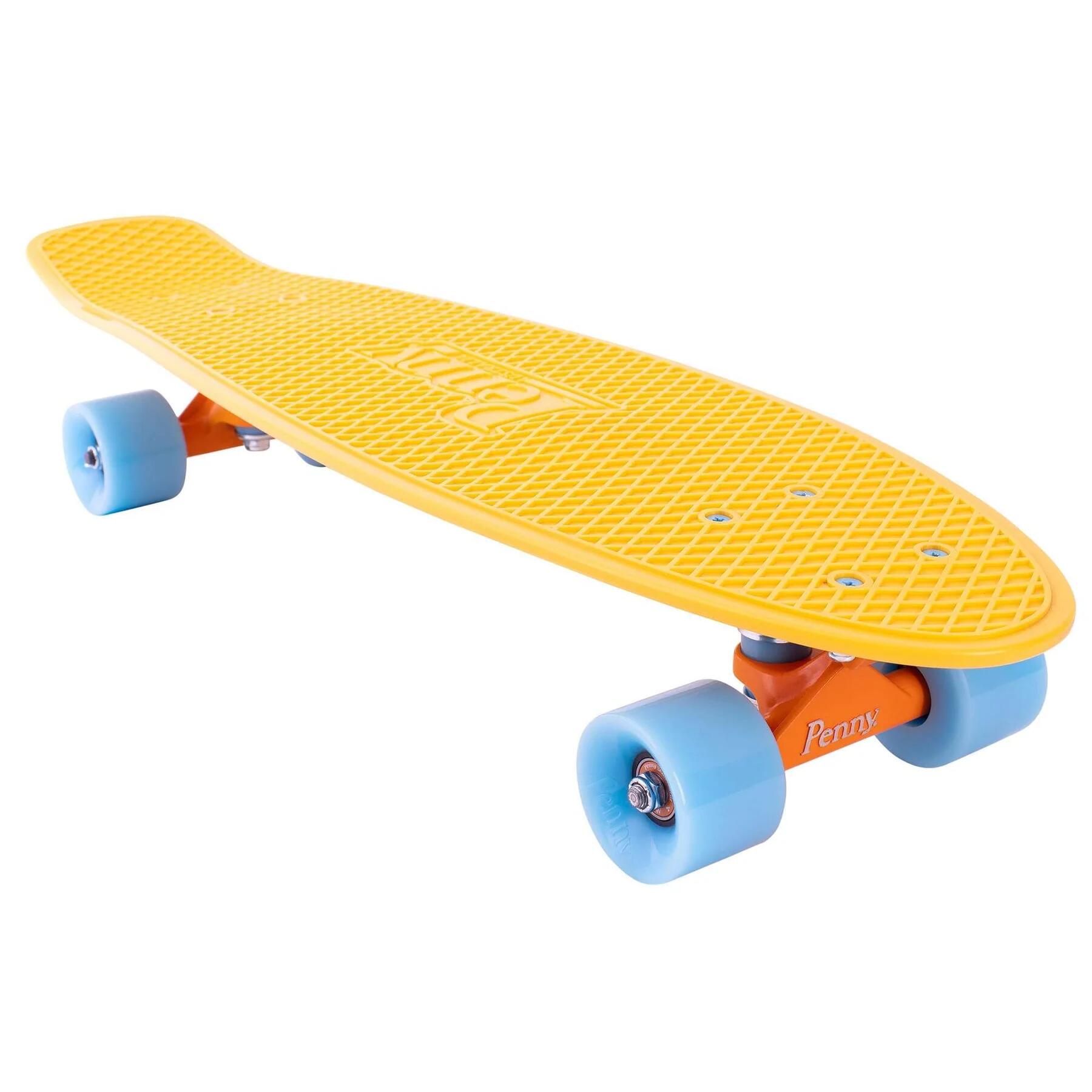 Complete Nickel 27inch Plastic Skateboard 6/7