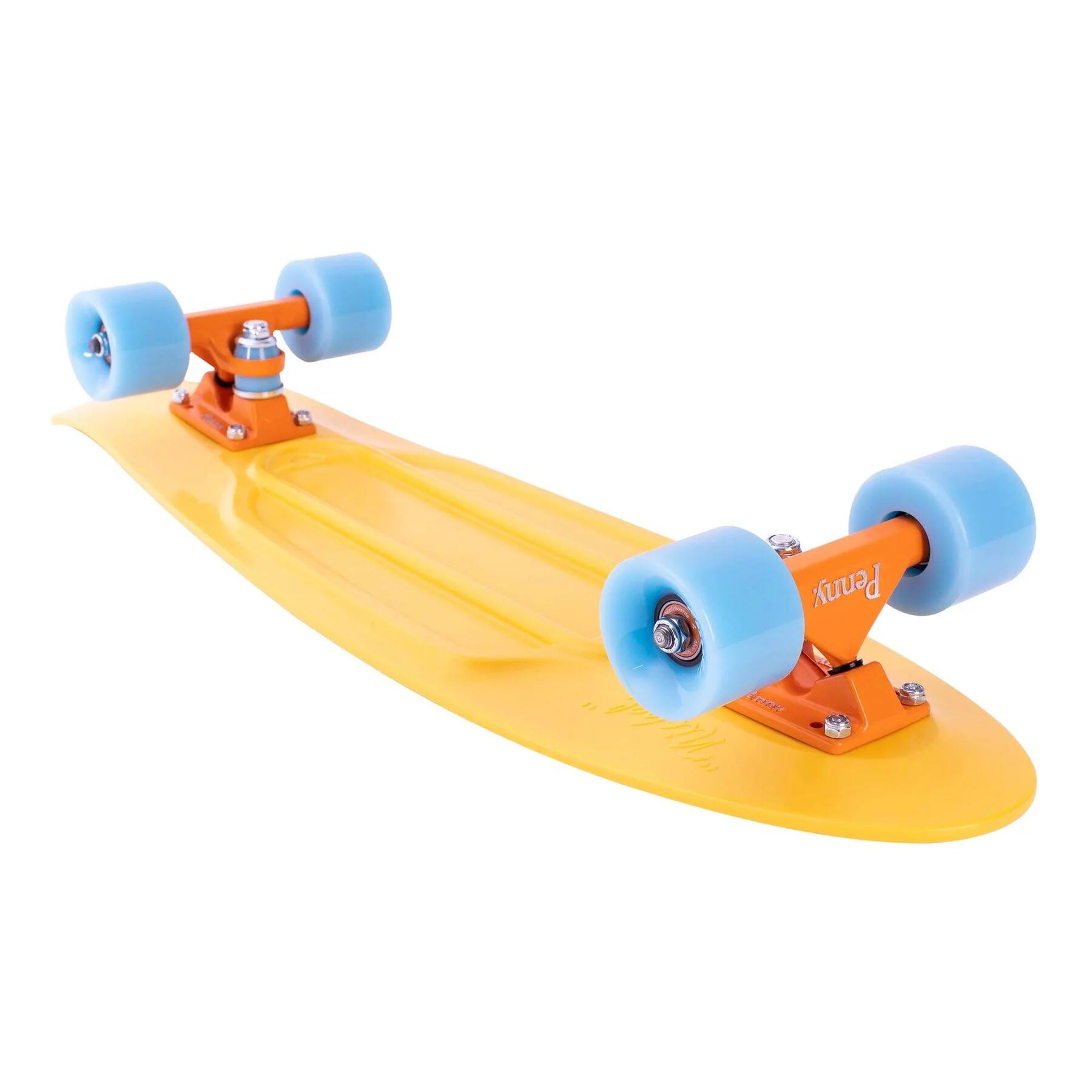 Complete Nickel 27inch Plastic Skateboard 7/7
