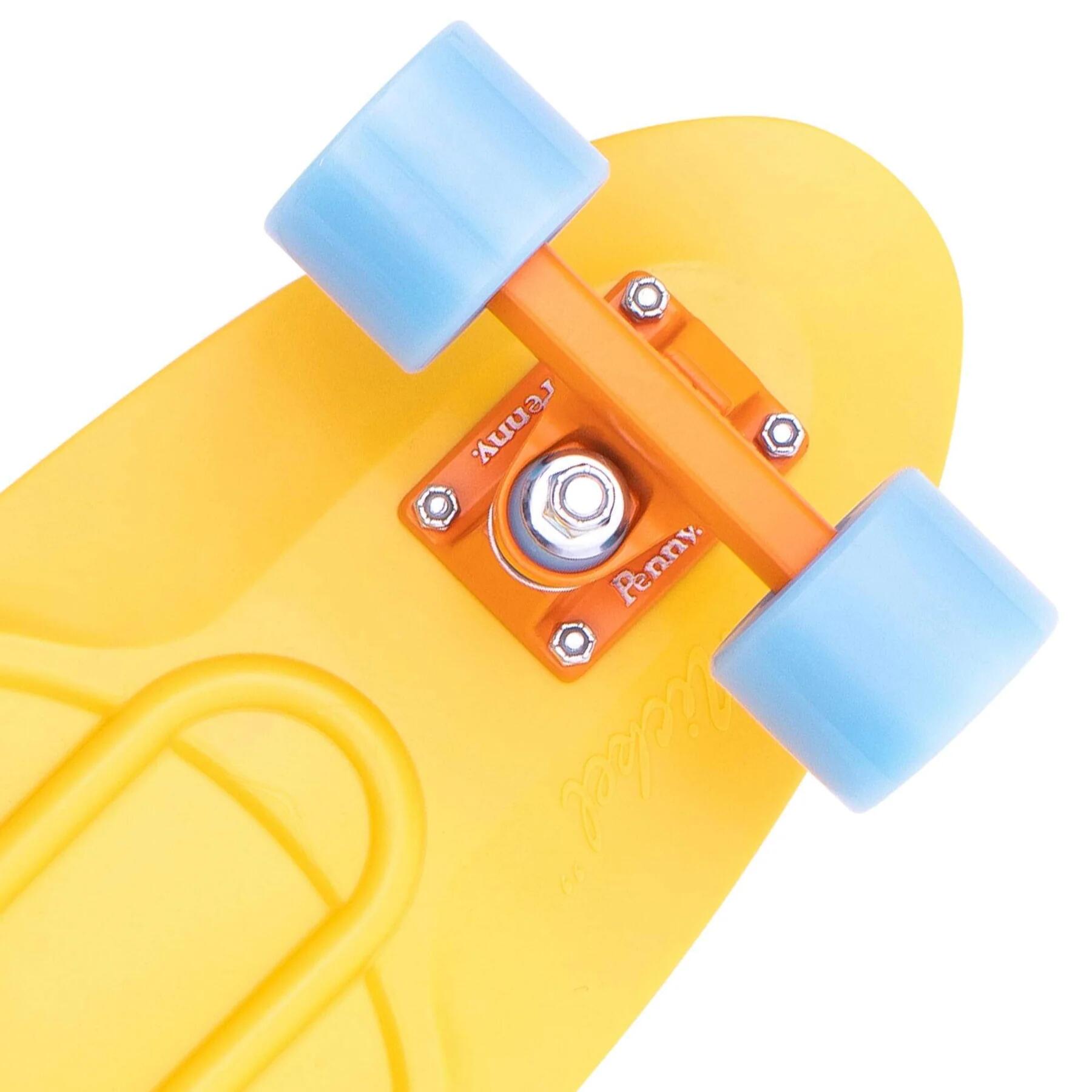 Complete Nickel 27inch Plastic Skateboard 4/7