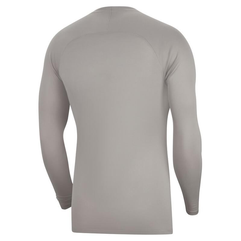 Tricou fotbal av2609057 cu mânecă lungă gri bărbătesc