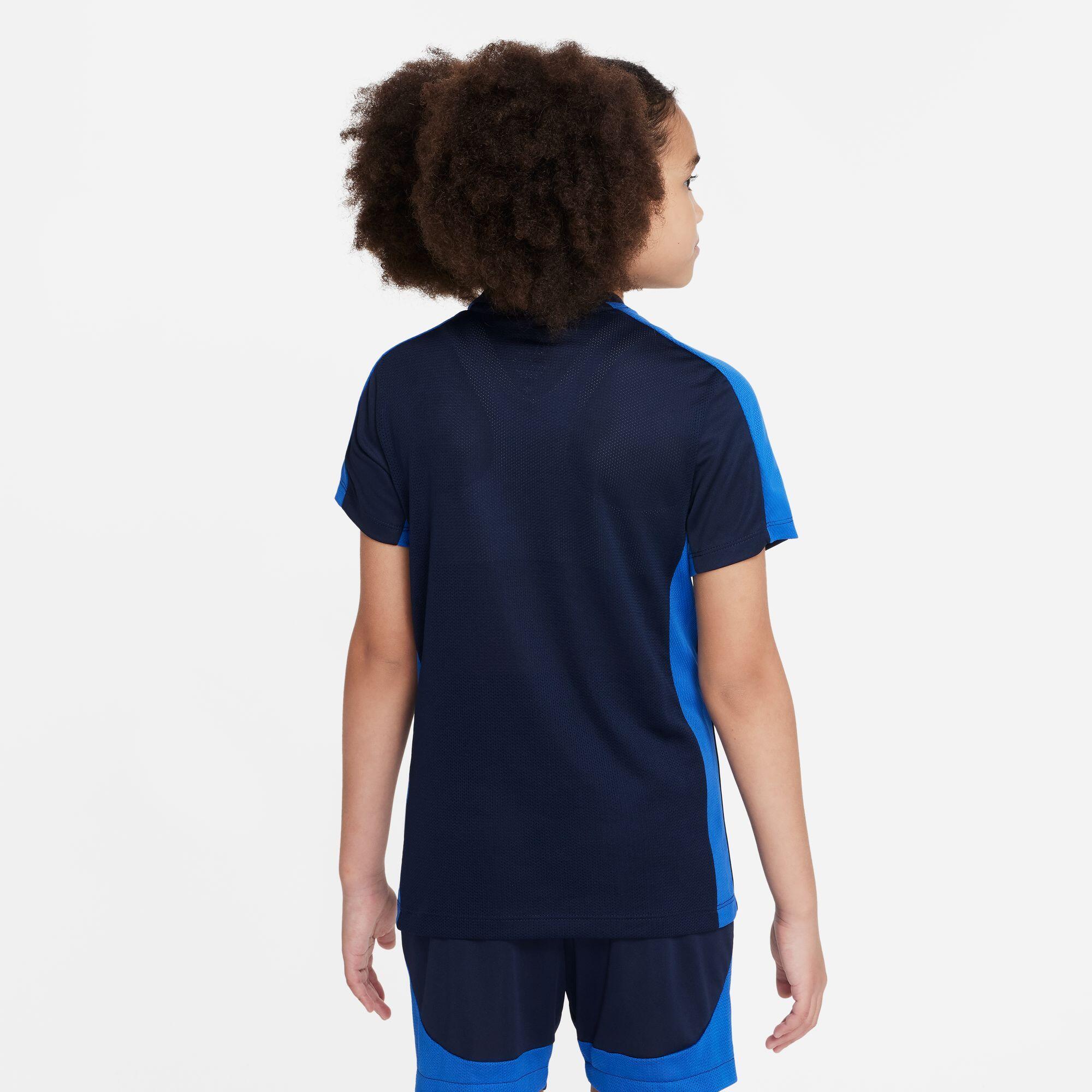 T-shirt da calcio junior nike blu 4/4