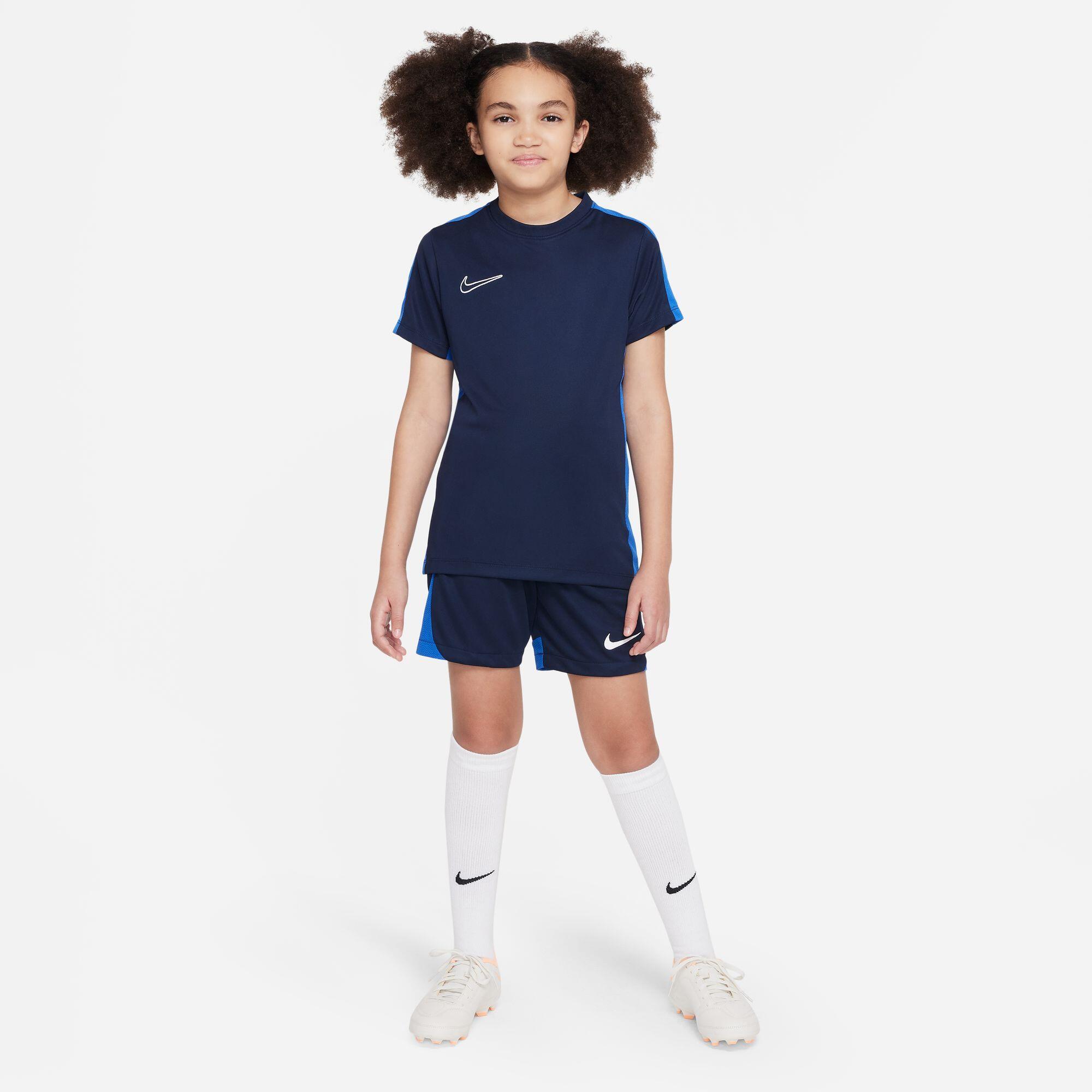 T-shirt da calcio junior nike blu 3/4