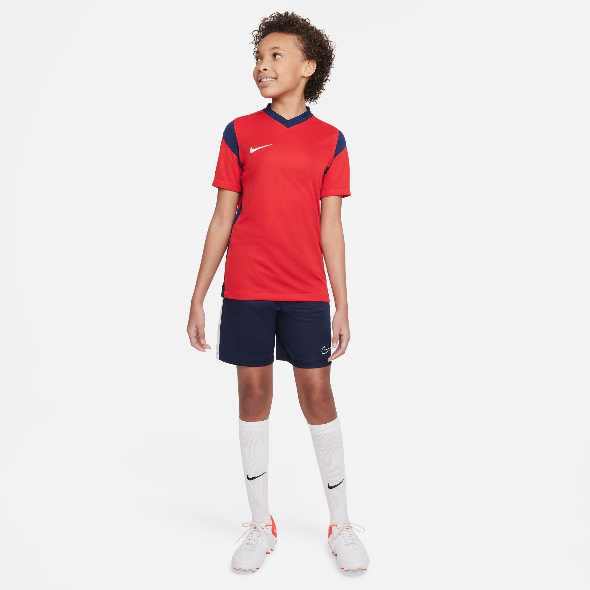 T-shirt da calcio junior nike rosso 3/4
