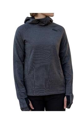 Damessport sweatshirt poc merino hood