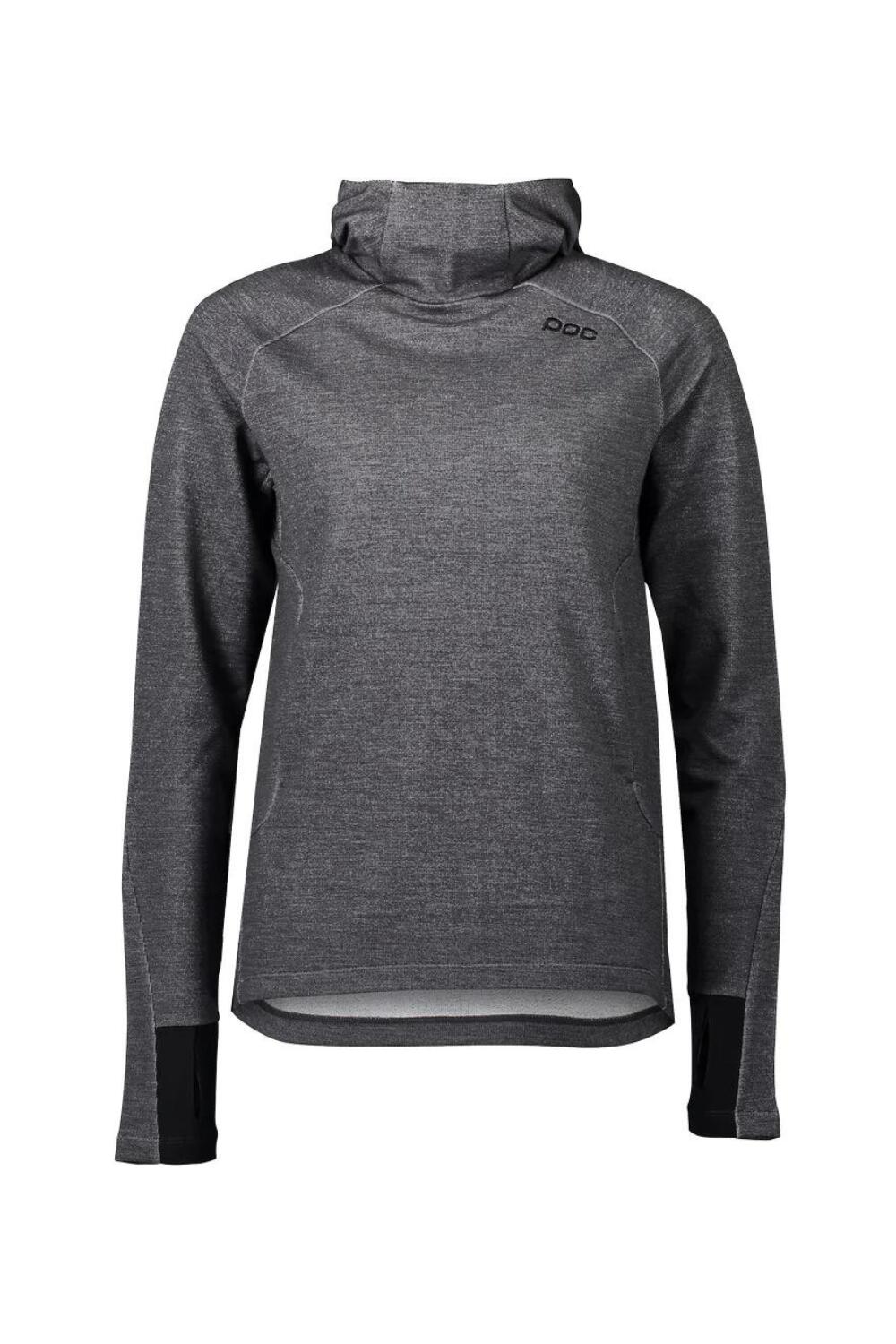Sweat-shirt de sport pour femmes POC Merino Hood 3/4