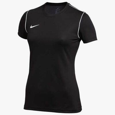 Nike dri-fit park 20 heren t-shirt in zwart/wit - maat l