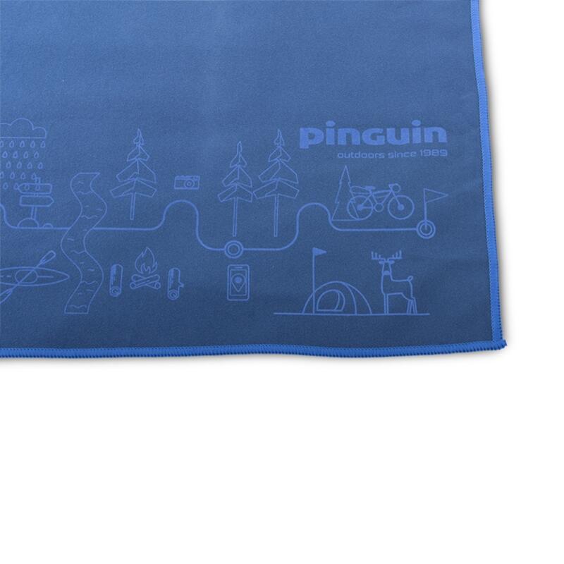 Ręcznik szybkoschnący Pinguin Micro Towel S Mapa