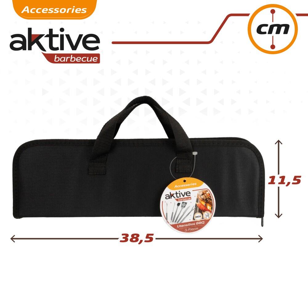 Custodia per utensili da barbecue Aktive 7/7