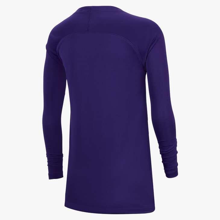 Nike Park First-Layer thermoshirt kinder paars/wit XL 3/3
