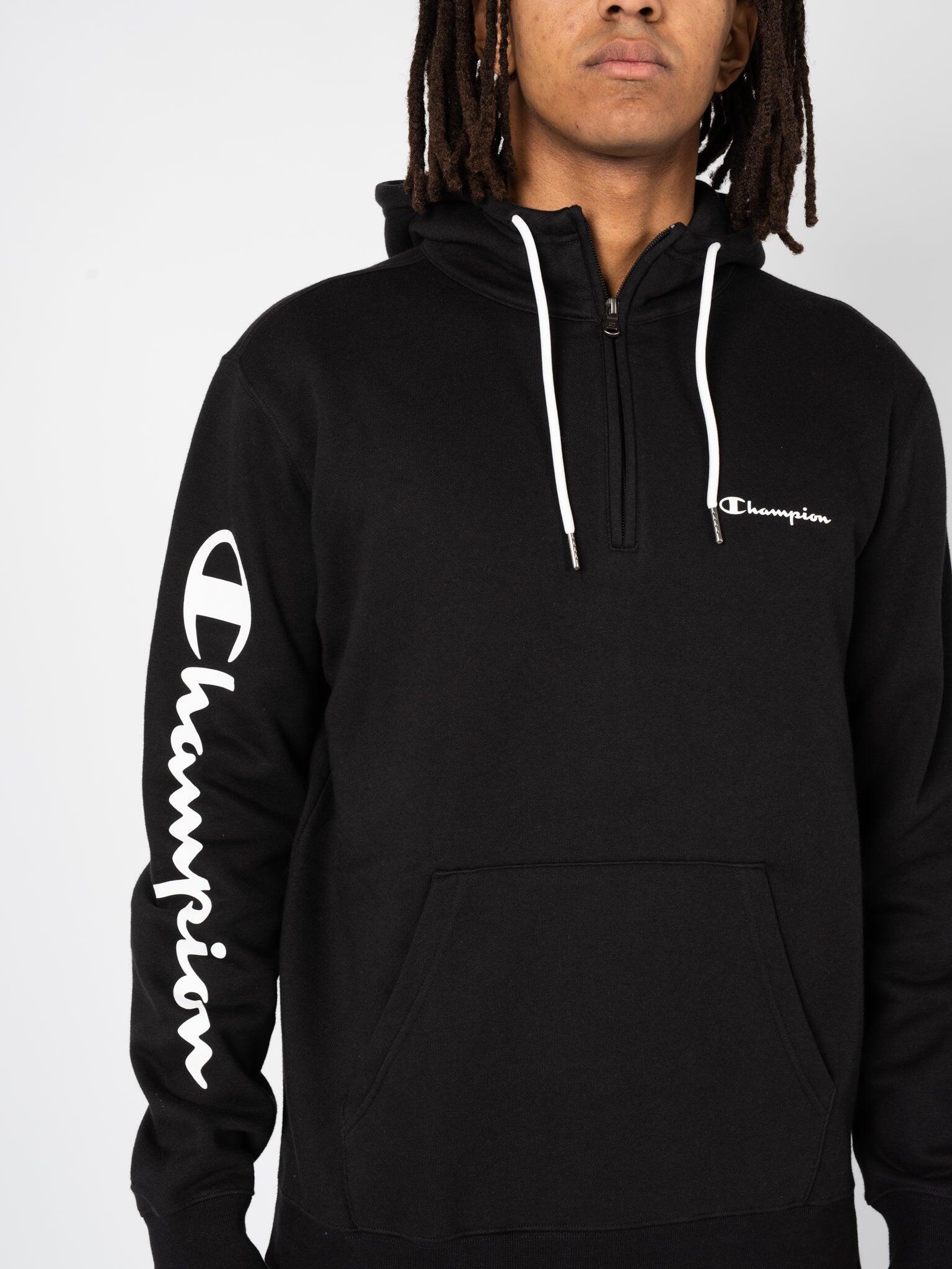 HOODED HALF ZIP COL KK001 5/5
