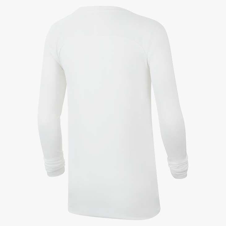 Maglie maniche lunghe da calcio junior nike bianco 3/3