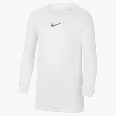 T-shirt met lange mouwen nike park av2611 100 wit