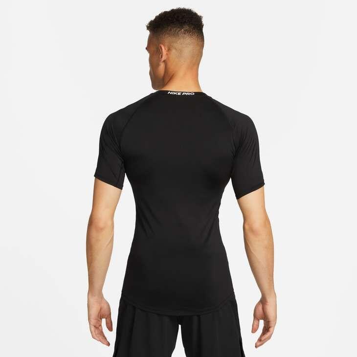 T-shirt uomo da palestra nike nero 4/4