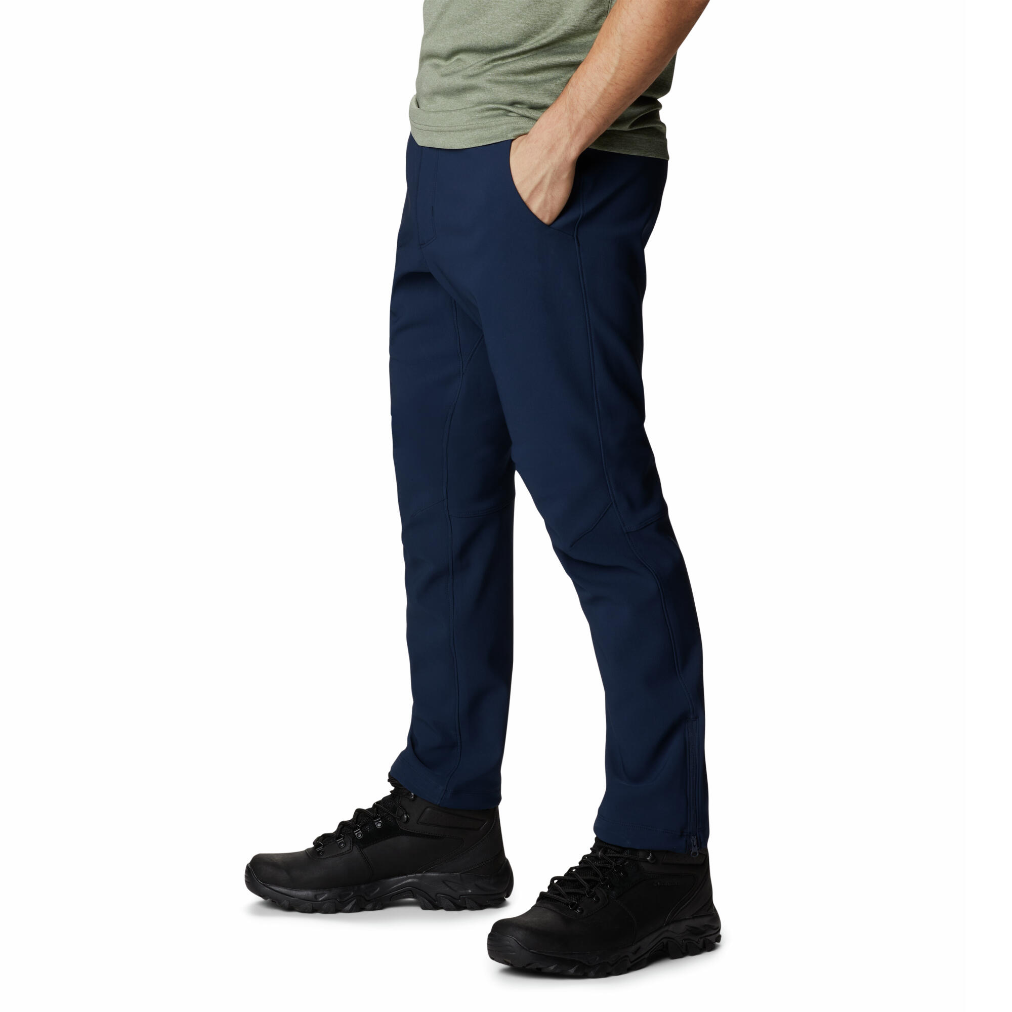 Spodnie softshellowe męskie Columbia Passo Alto III Heat Pant 3/5