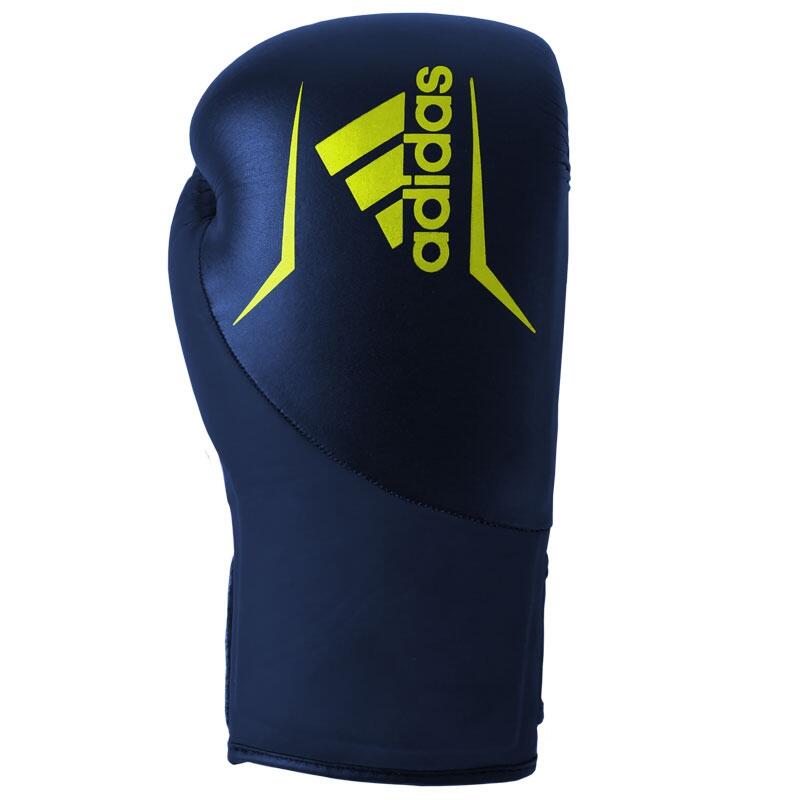 Gants de boxe Speed 200 (Kick) - Bleu/Jaune