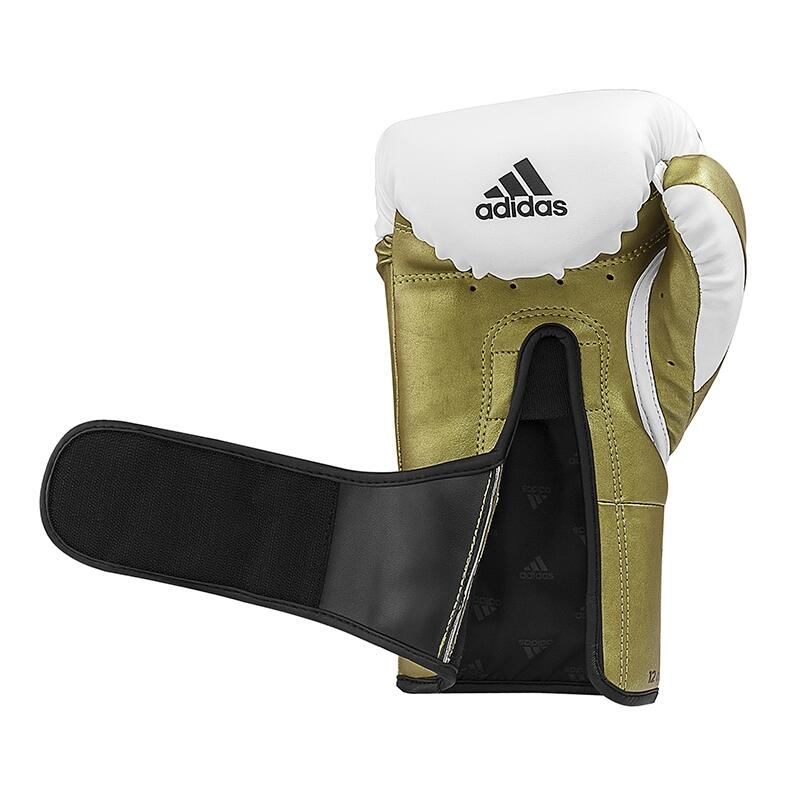 adidas Boxhandschuhe SPEED TILT 350V pro white/gold, SPD350VTG 4/5