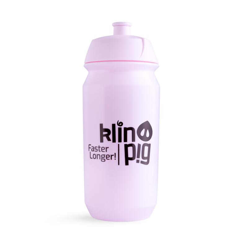 Bidón deportivo ciclismo Klinpig 500 ml rosa