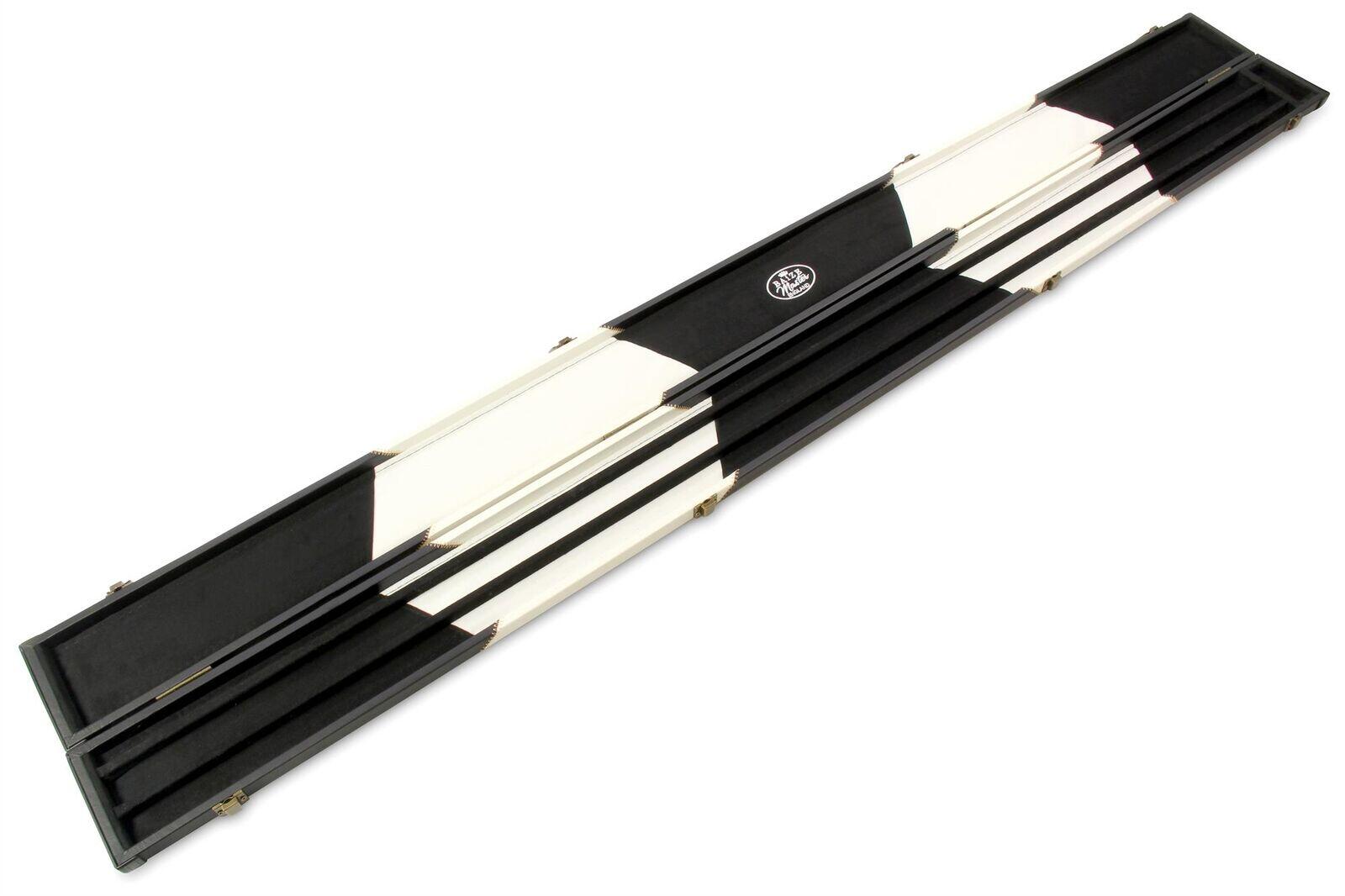 Baize Master 1 Piece WIDE WHITE ARROW Snooker Pool Cue Case - Holds 3 Cues 2/7
