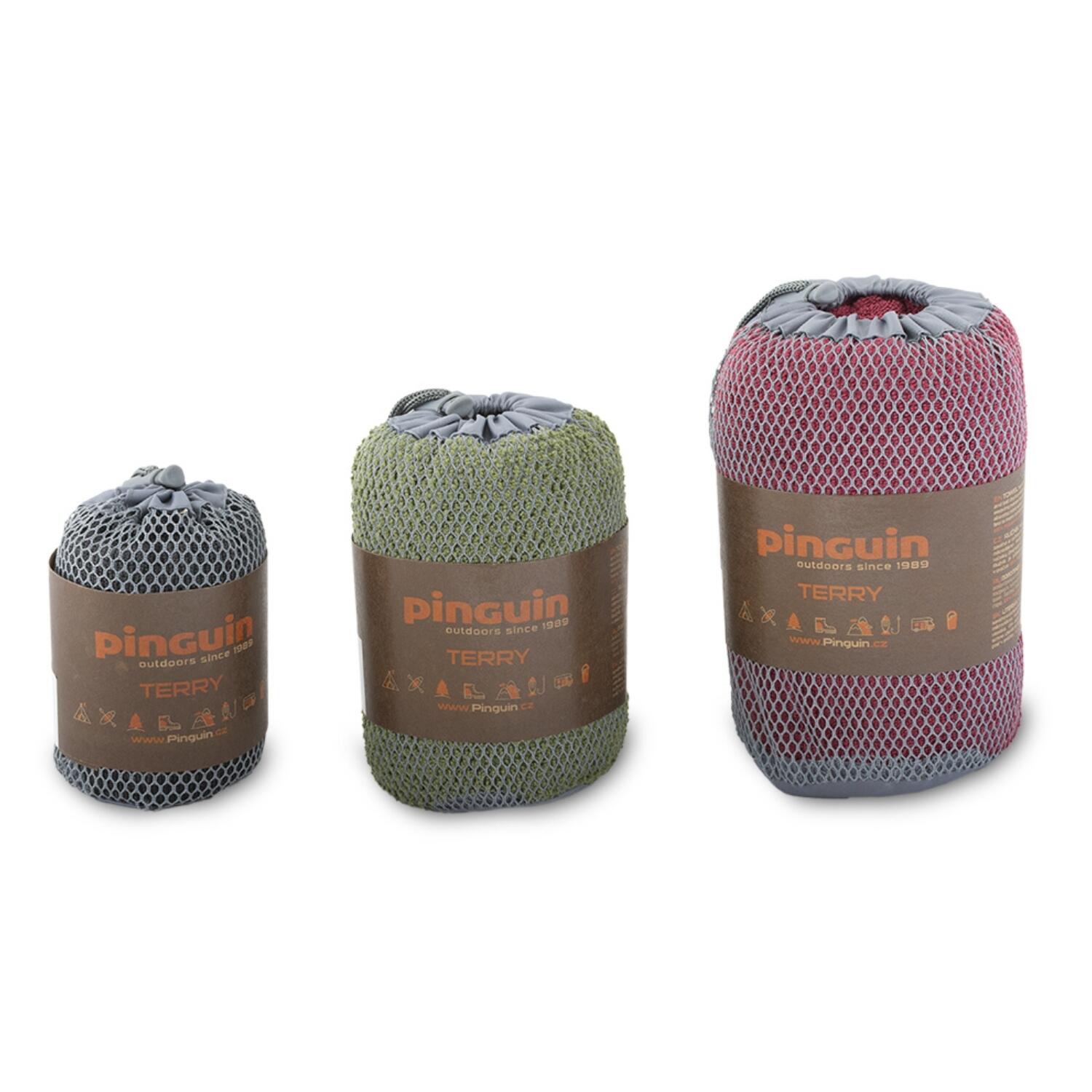 Ręcznik szybkoschnący z mikrofibry Pinguin Terry Towel 4/4