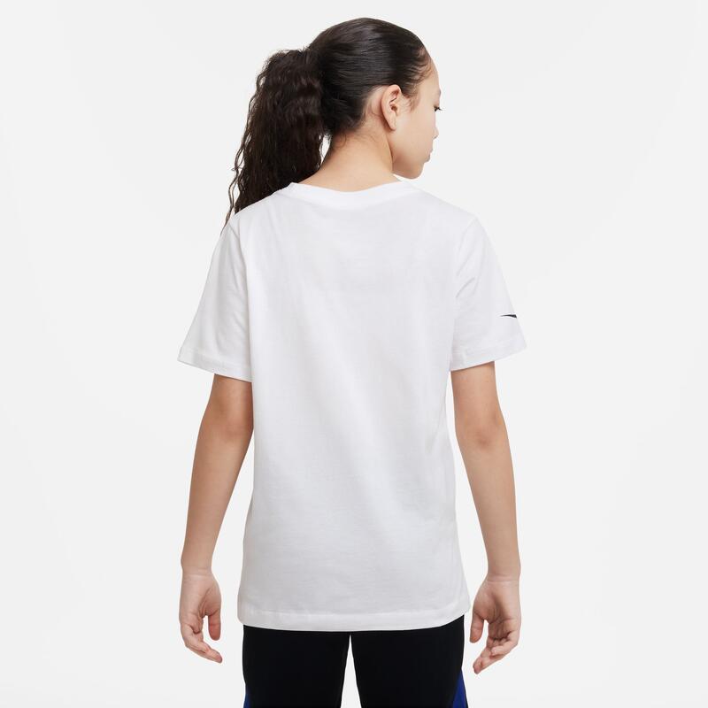 T-shirt bambino nike bianco