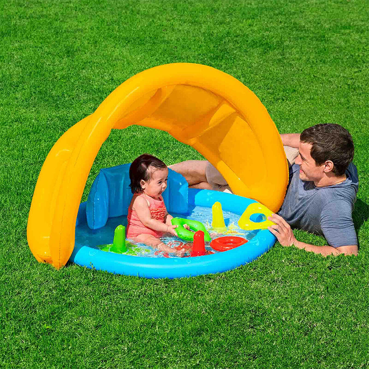 Aufblasbares Planschbecken für Kinder Bestway + 6 Monate 3/5