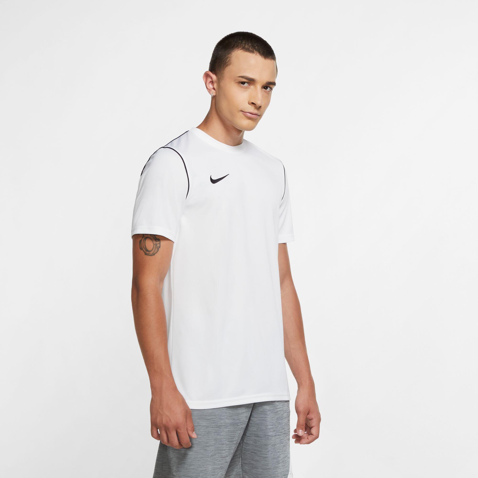 Koszulka z krótkim rękawem Męska Nike TOP BV6883 100 Biały