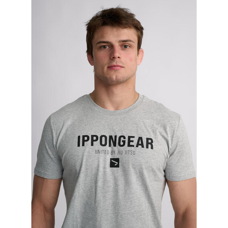 Tricou Ippon Gear Claim BJJ Gri