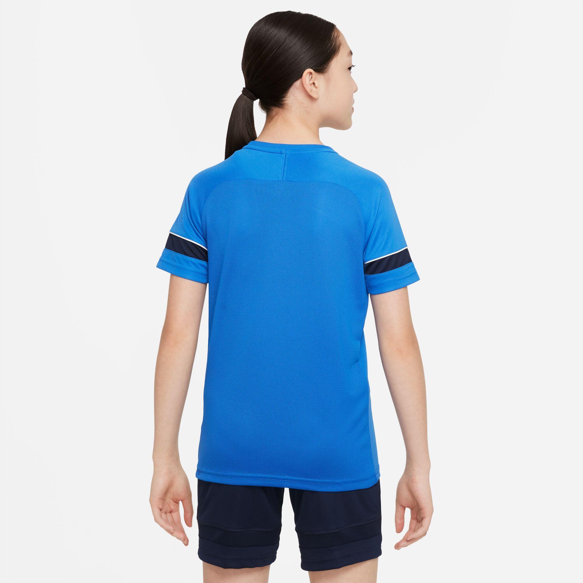 T-shirt da calcio junior nike royal 4/4