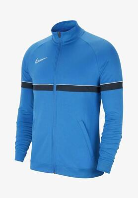 Nike dri-fit academy 21 sportjack voor mannen 2xl blauw