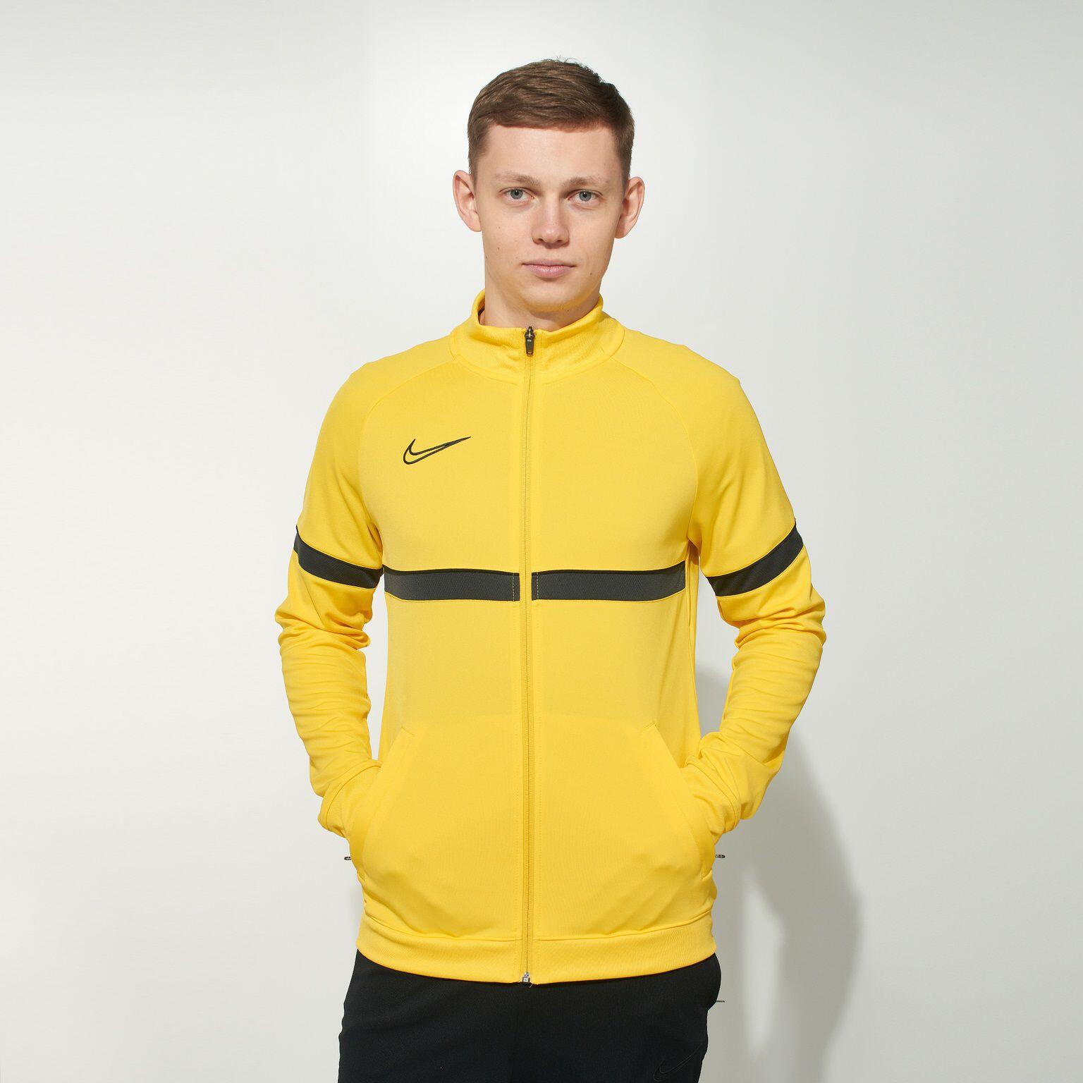 Giacca tuta junior nike giallo 1/2