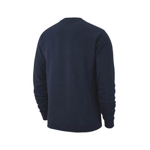 Felpa girocollo junior ( fleece) nike blu 2/3
