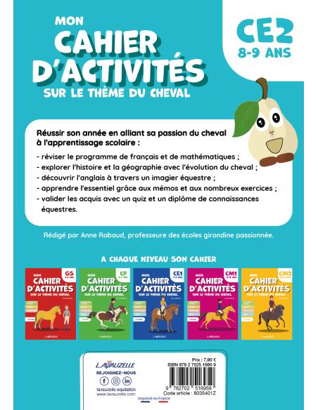 Mon cahier d'activités sur le thème du cheval - CE2 2/4