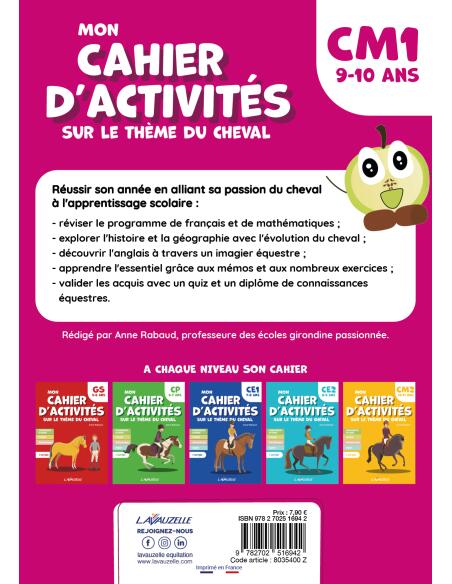 Mon cahier d'activités sur le thème du cheval - CM1 2/4
