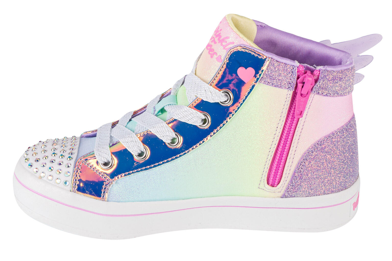 Gyerek gyalogló cipő, Skechers Twi-Lites 2.0-Unicorn Wings 2/5