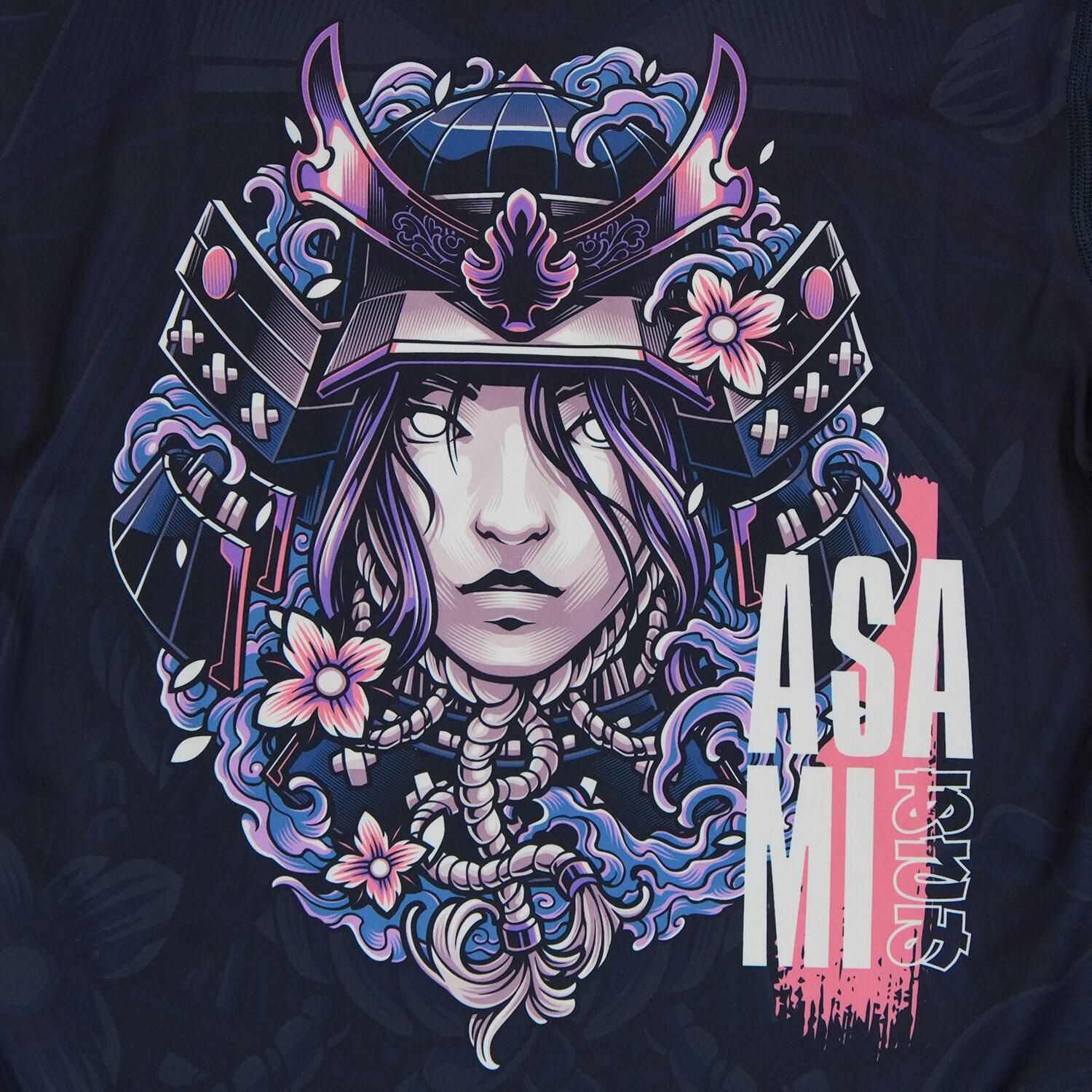 Rashguard damski Ground Game Asami z krótkim rękawem 5/7