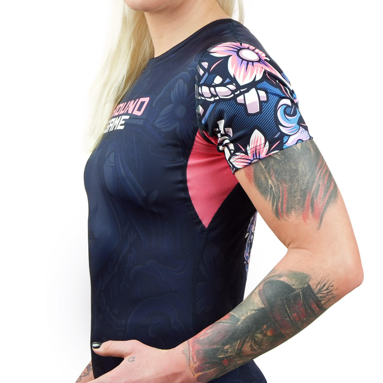 Rashguard damski Ground Game Asami z krótkim rękawem 3/7