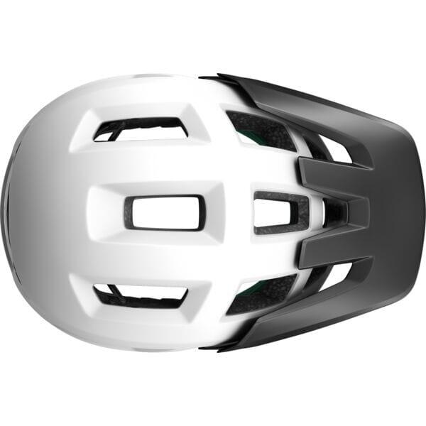 Lazer Coyote KinetiCore Cycle Helmet Matt White Black 4/4