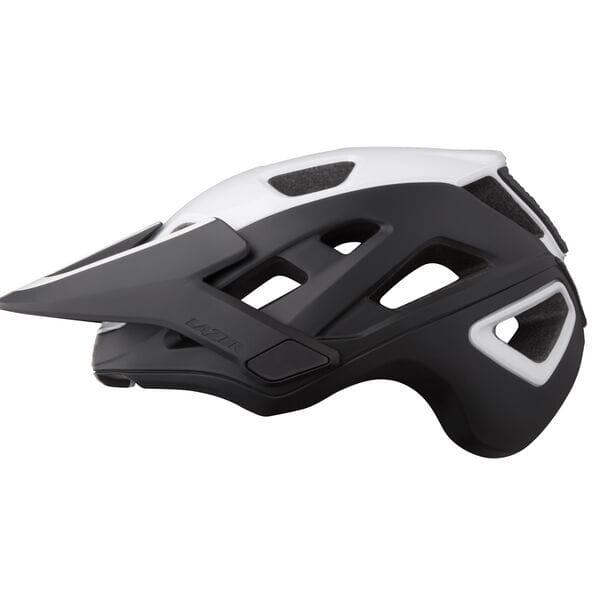 Lazer Jackal KinetiCore Cycle Helmet Matt White Black 3/5